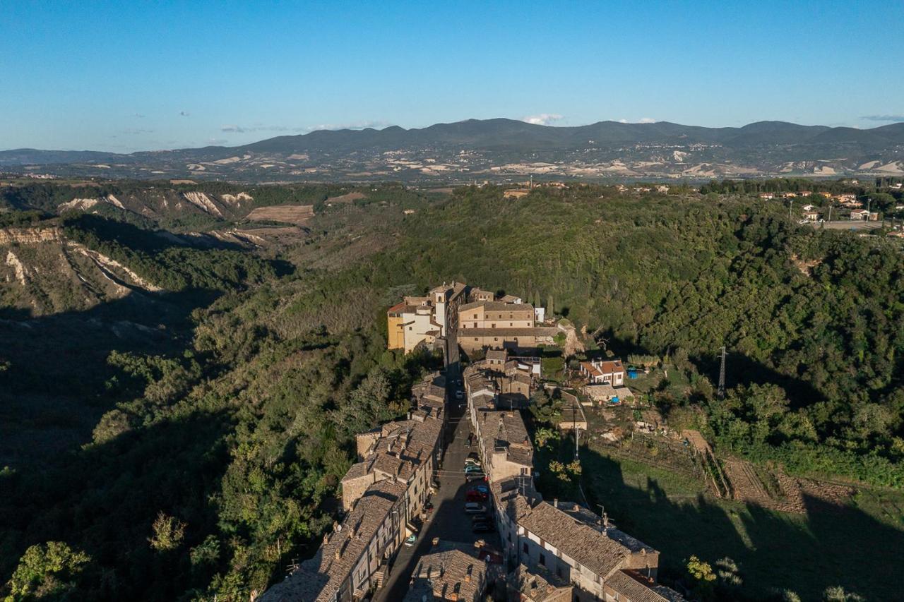 La Corte Del Castello Di San Michele San Michele in Teverina Bagian luar foto